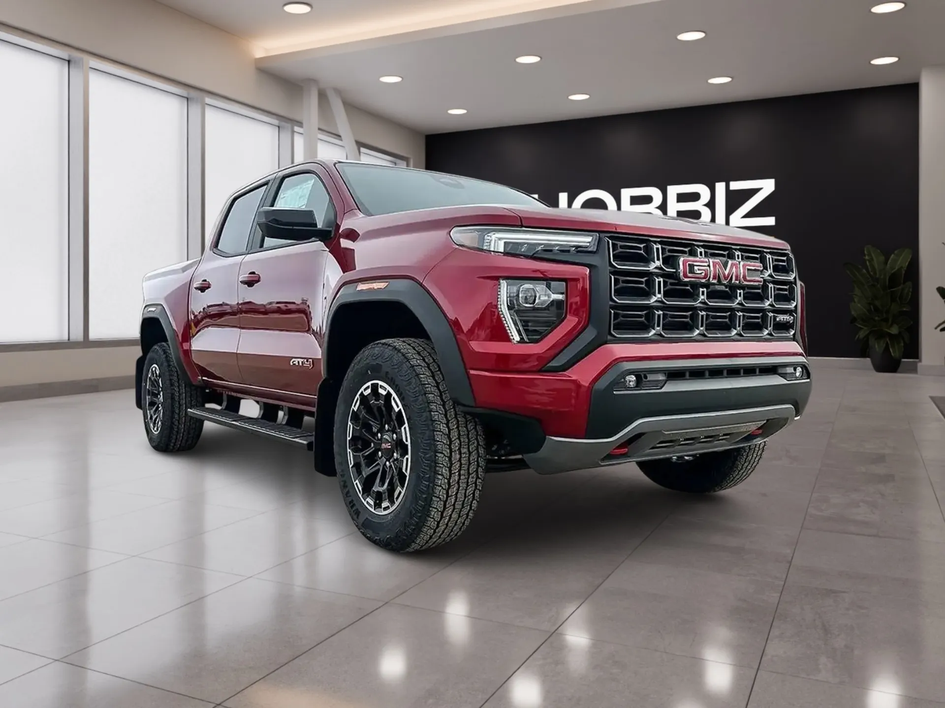 GMC Canyon AT4 2026 neuf : face avant et design premium américain