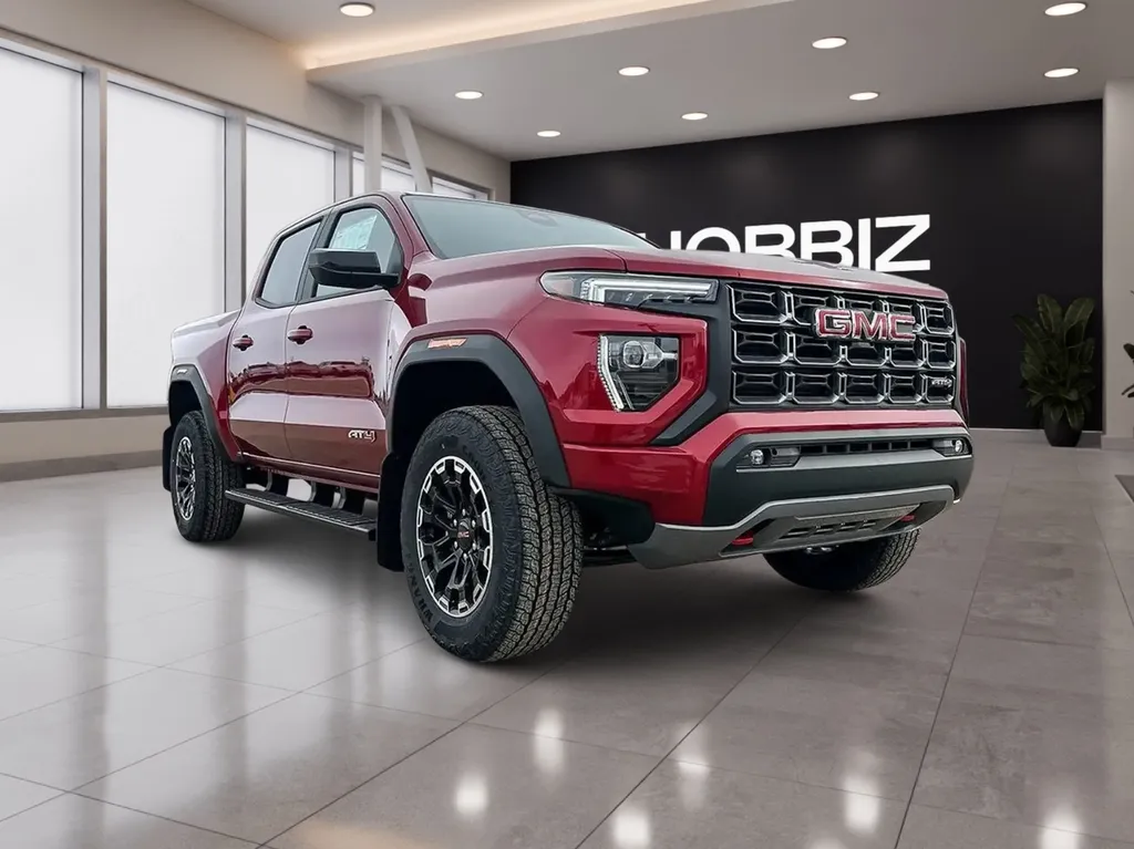 GMC Canyon AT4 2026 neuf : face avant et design premium américain