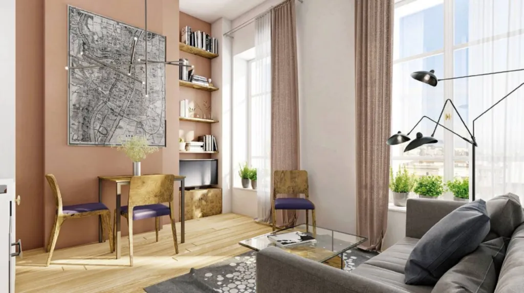 A vendre studio lyon 7ème www.bauvey.com