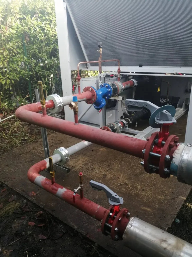 Raccordement groupe froid CARRIER par climecopac à st lys