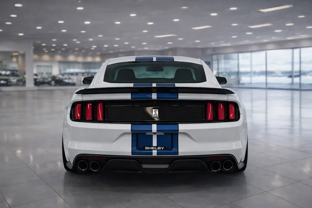 Arrière Ford Mustang Shelby GT350 préparée 600 ch importée du Canada – muscle car iconique à Bordeaux