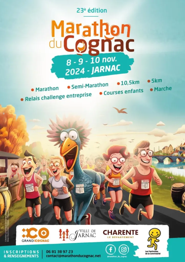 Marathon de Cognac en Charente