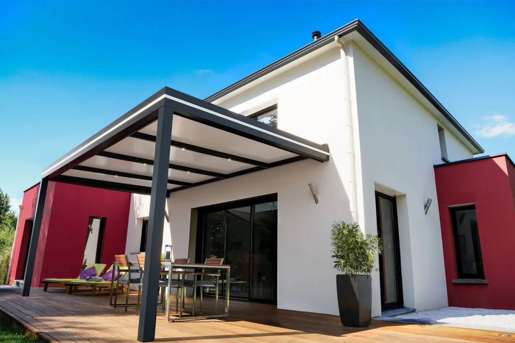 PERGOLA ALUMINIUM TOIT PLAT FIXE - MFC Style