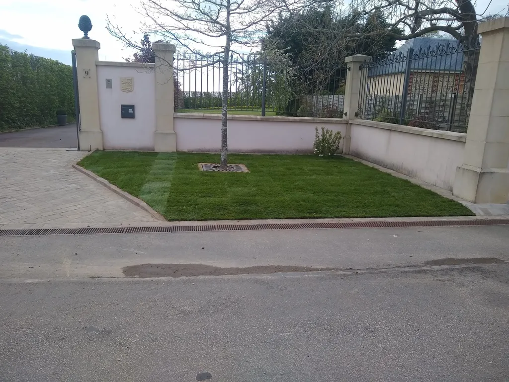 Pose de gazon de placage à Beaurepaire (76280)