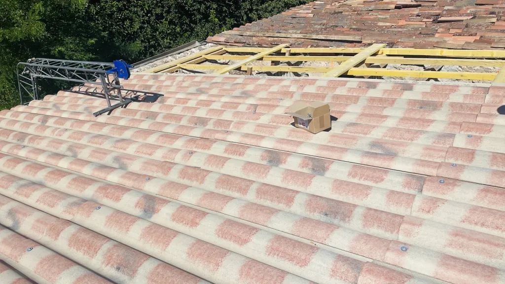 pose de toiture sur Les Milles 13290