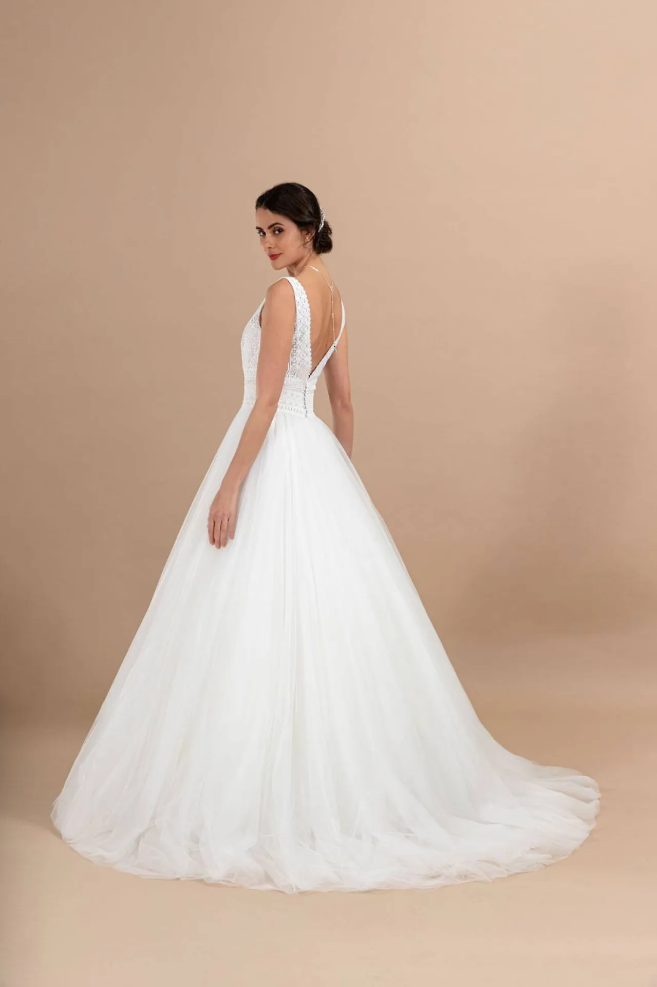 ROBE DE MARIEE PRINCESSE TULLE MARSEILLE