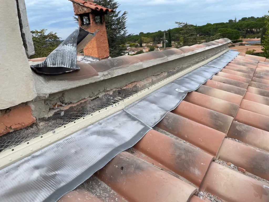 Réfection d’une toiture et isolation près de Bouc-Bel-Air.