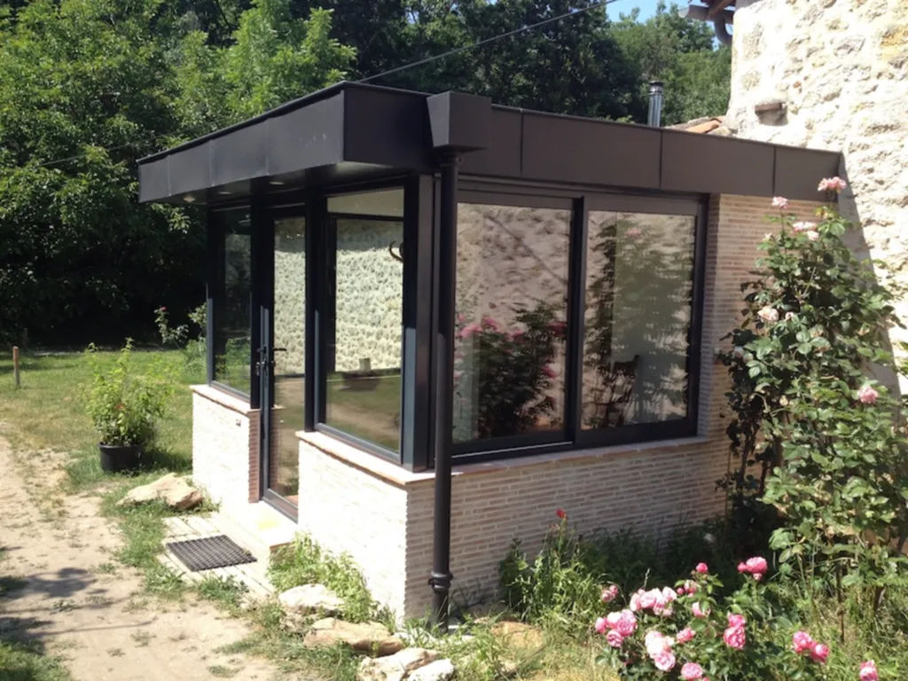 Création d'un toit plat à la brède prés de Martillac