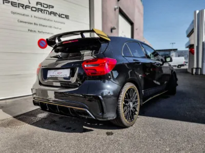 Installation catback Cende Mercedes A45 AMG 2.0 Turbo 381cv | ADP PERFORMANCE