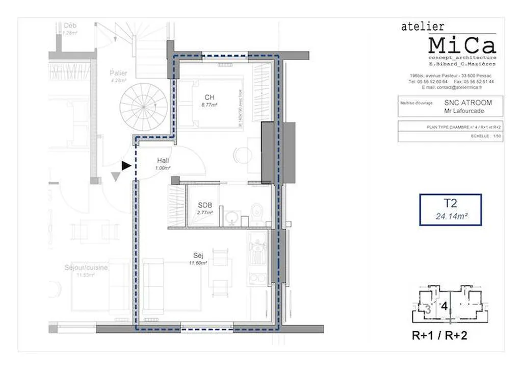 Maison en colocation près tram Talence