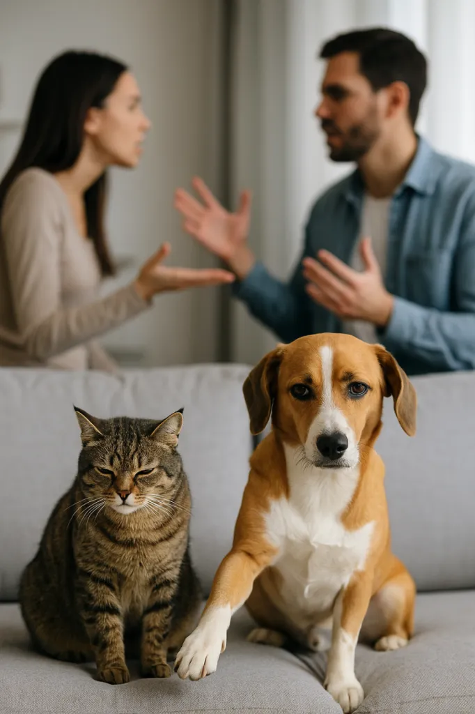 Valérie Guillet accompagne l’anxiété de séparation chez chiens et chats à Rouen, grâce à la constellation animale intuitive.
