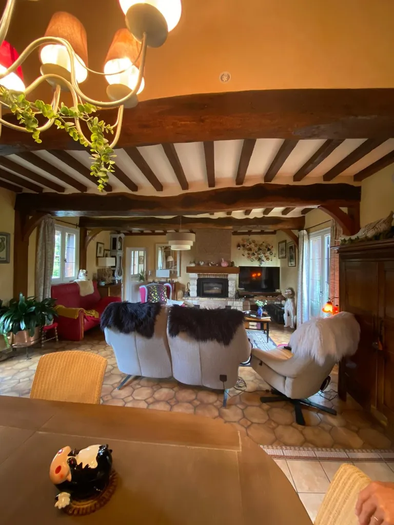 Entreprise de peinture intérieur avec décoration de maison normande à Bourgtheroulde près de Bourg-Achard 27