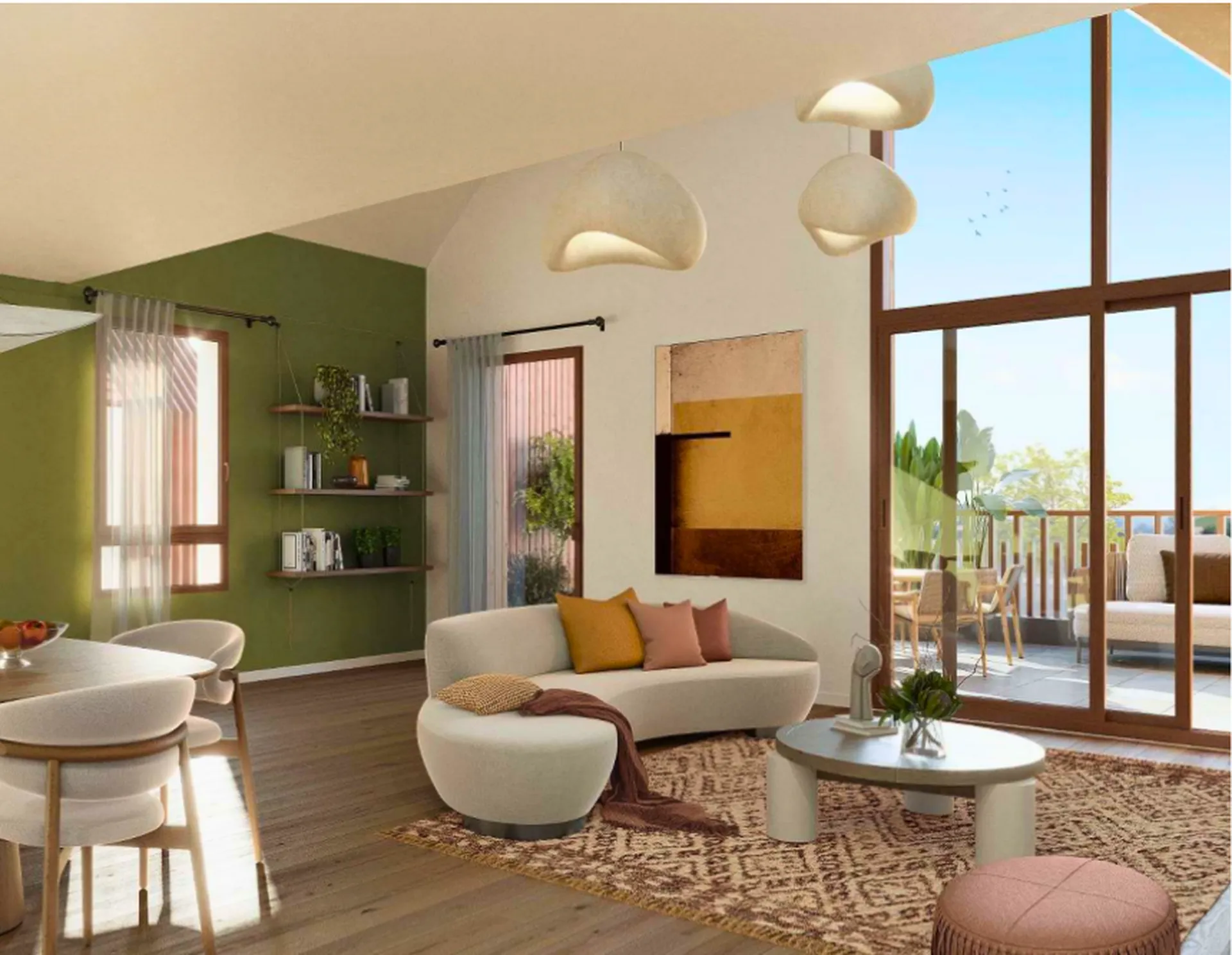 Séjour moderne et design