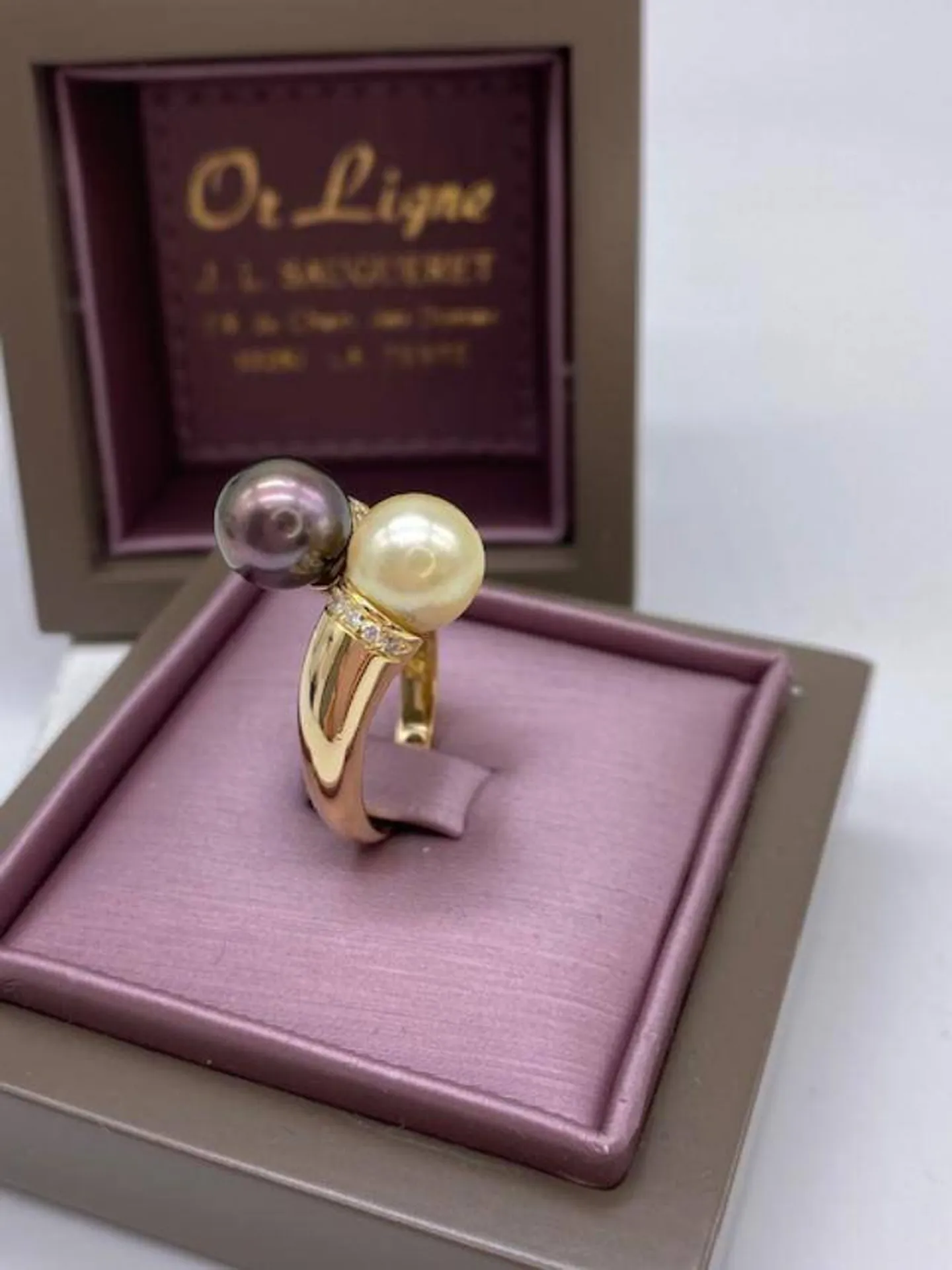Symbole d'Amour Éternel : La Bague Toi & Moi chez Or Ligne à La Teste de Buch en Gironde