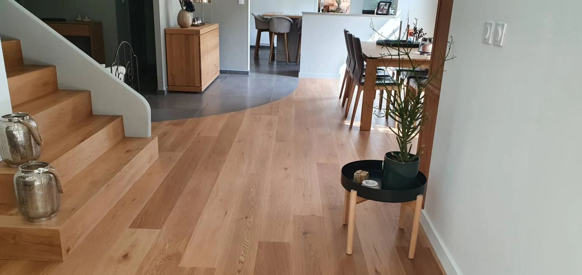 Harmonie Nordique : Parquet 'Oslo' à Éguilles