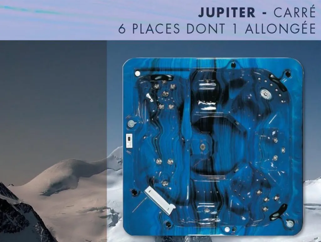 SPA JUPITER - CARRE 3 PLACES DONT 1 ALLONGEE