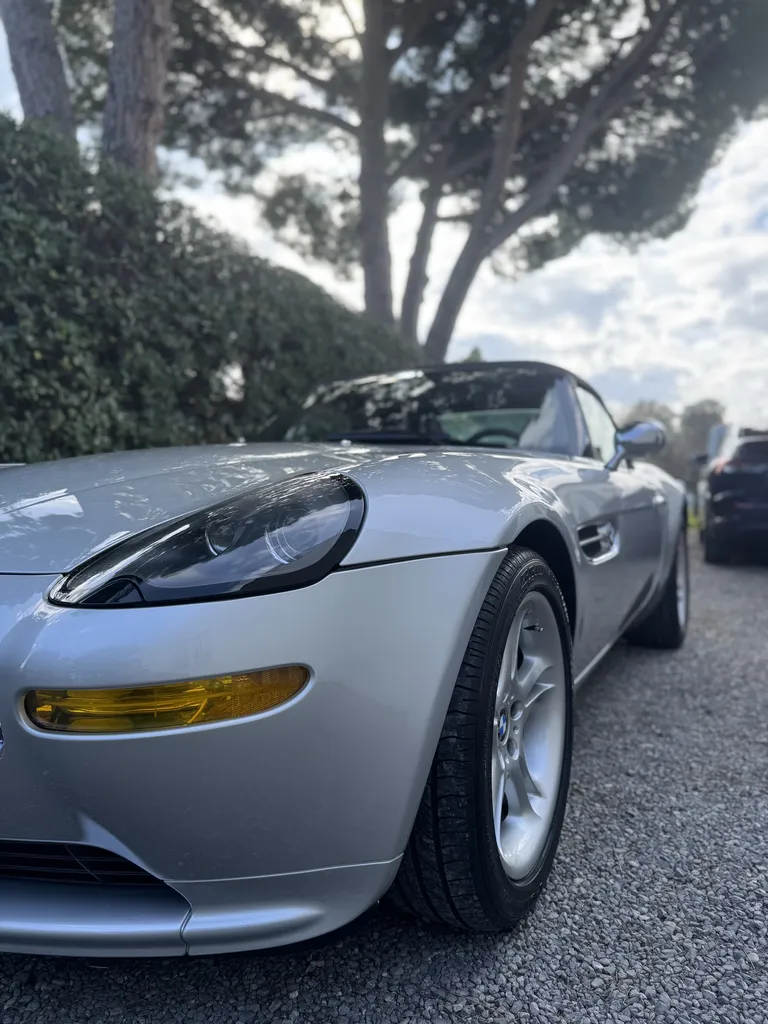 BMW Z8 – Icône super luxe, star de cinéma, polissage complet, céramique & protection XPEL PPF par Riviera Detailing à Cannes..