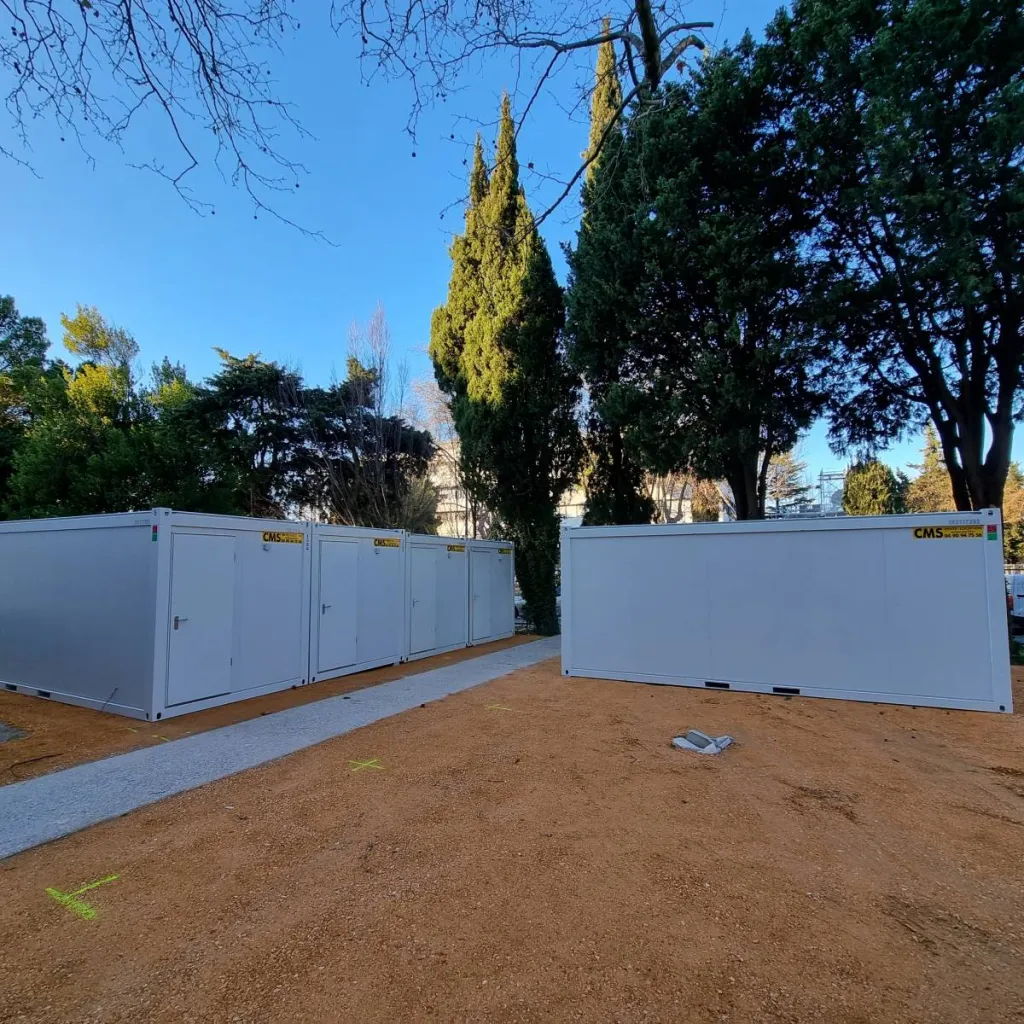 Location structure modulaire pour un cabinet médical à Avignon pour exercer durant les travaux