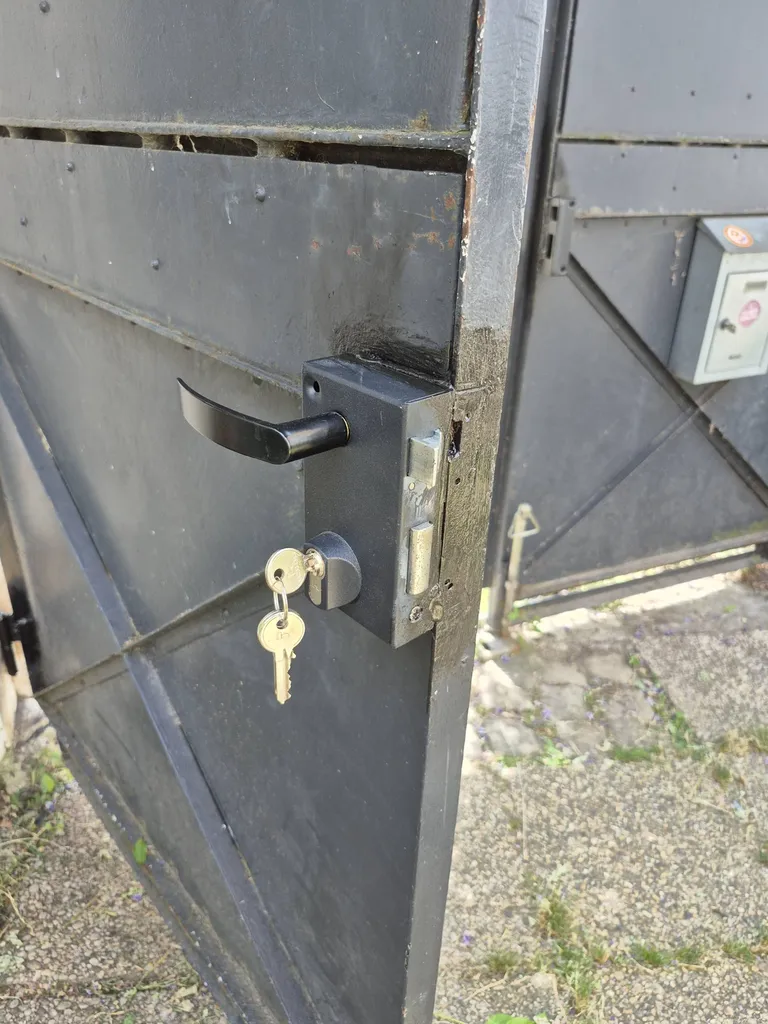 Préserver et optimiser : un portail métallique restauré avec soin à Bordeaux !