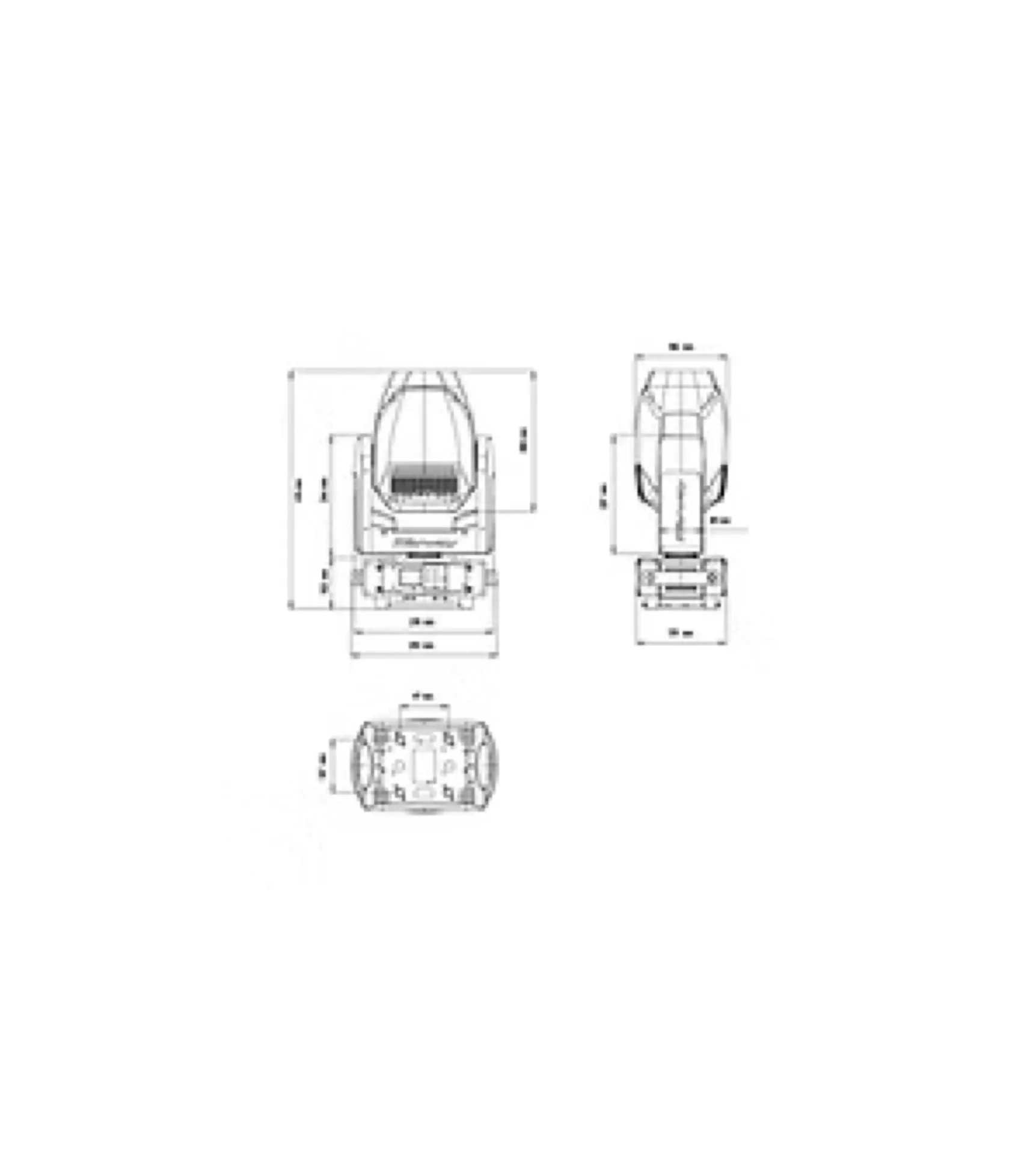 LYRE LED DINO 200W STARWAY