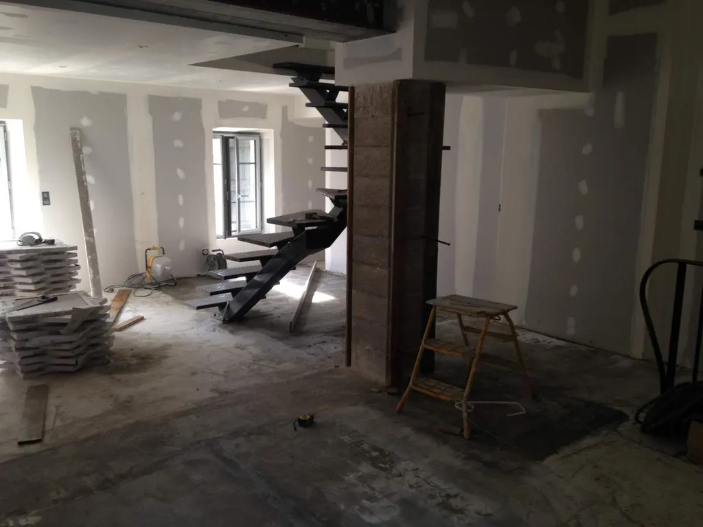 Rénovation maison de village à Fontaine de Vaucluse