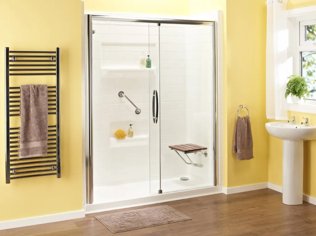 Remplacement baignoire par douche senior securiséé