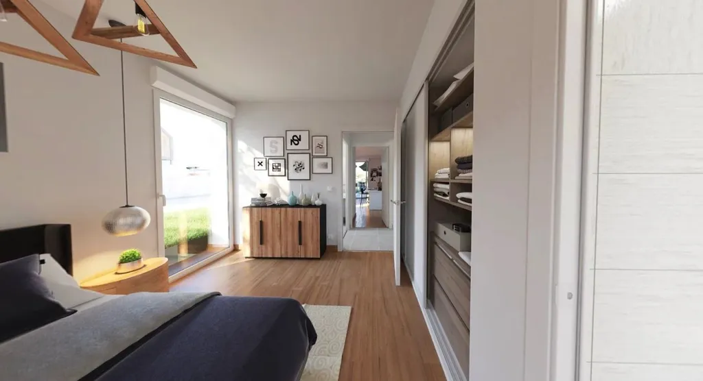 Acheter un appartement T4 dans un programme neuf dans le quartier très recherché du Jardin des Plantes au Mans