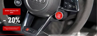 Eté 2022 : 20% de remise sur la reprogrammation moteur Stage 1 ou conversion flexfuel E85