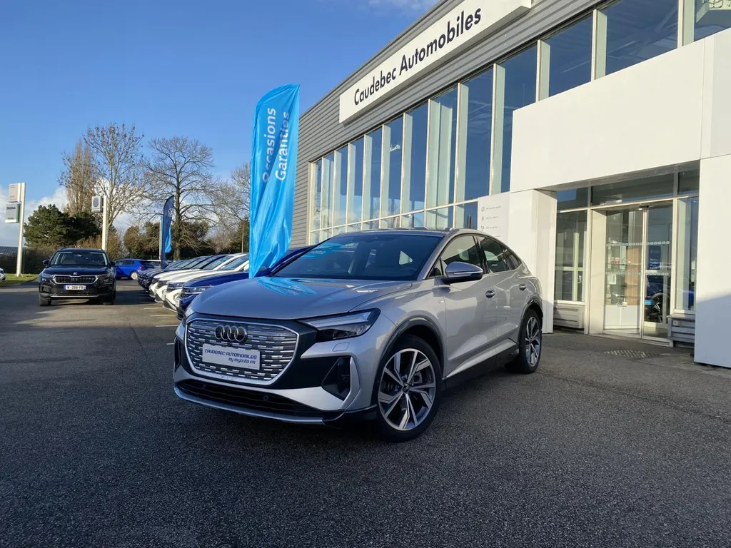 Audi Q4 e-tron Sportback occasion La Frénaye Rouen - SUV Électrique garantie 6 mois