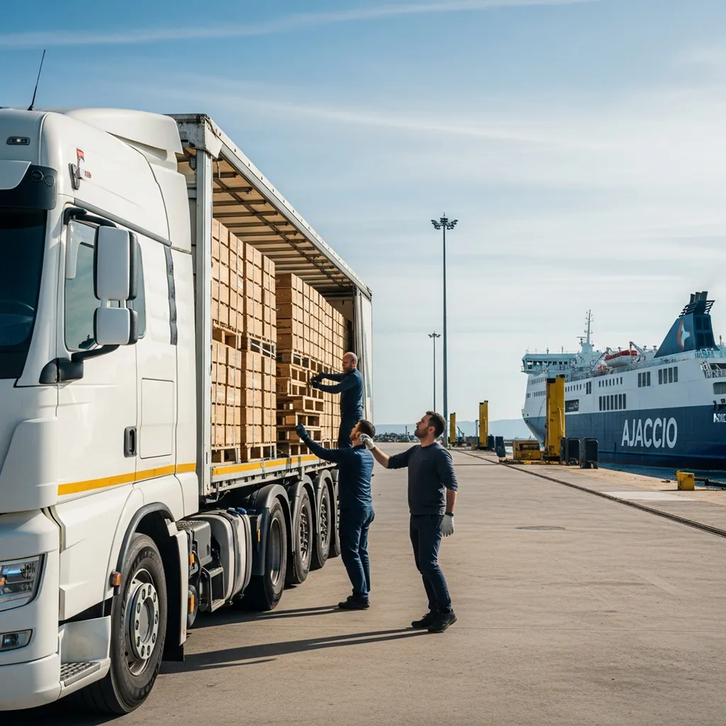 Coursier express depuis Marseille vers Ajaccio : devis clair, livraison rapide et traçabilité des enlèvements et livraisons en Corse