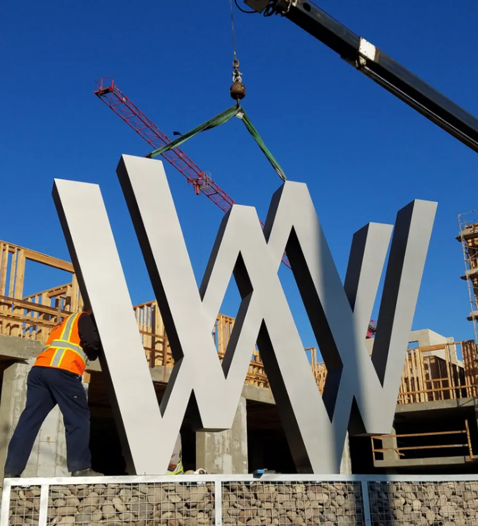 enseigne publicitaire lumineuse 