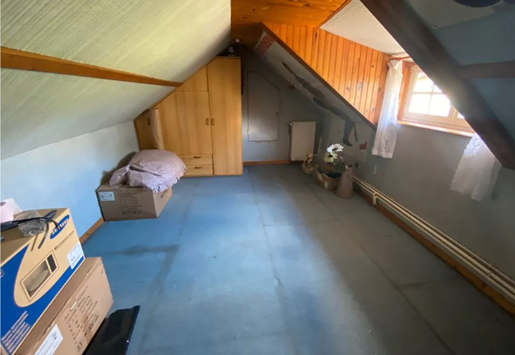 À vendre, maison ancienne et charmante de 86 m² sur un terrain de 1500 m² situé sur la commune de Fouqueville 27370