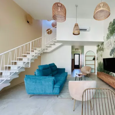 Maison de vacances lumineuse et chaleureuse dans le Bassin, par l’Atelier D. architecte d’intérieur à Bordeaux