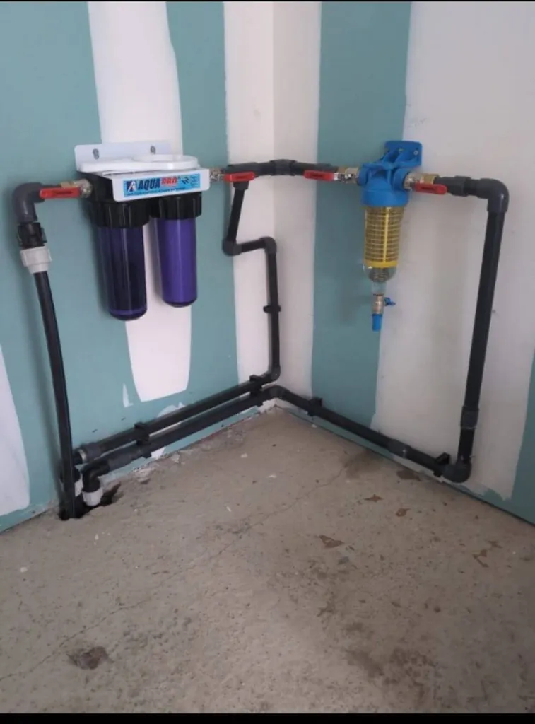 Récupération d’eau de pluie près de Toulouse, installation complète pour alimenter WC, lave-linge et arrosage