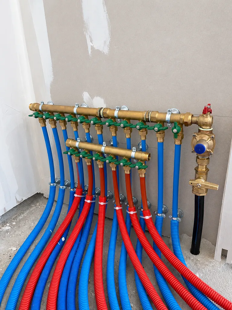 Travaux de Plomberie, Sanitaire, CVC et ECS réalisés dans le cadre d'un programme immobilier collectif neuf à Manosque