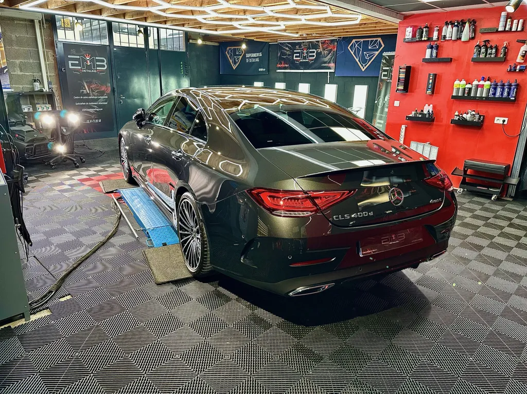 spécialiste du traitement céramique sur lyon Mercedes CLS