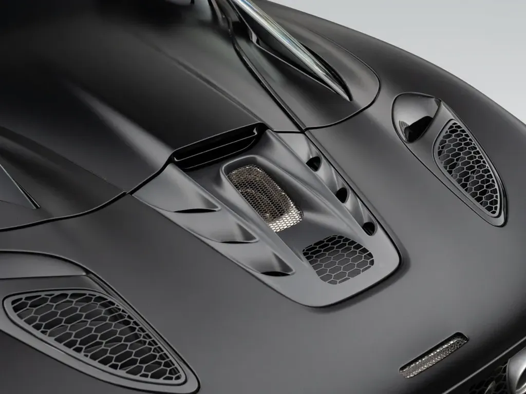 arrière McLaren Artura Spider Onyx Black signature lumineuse supercar cabriolet