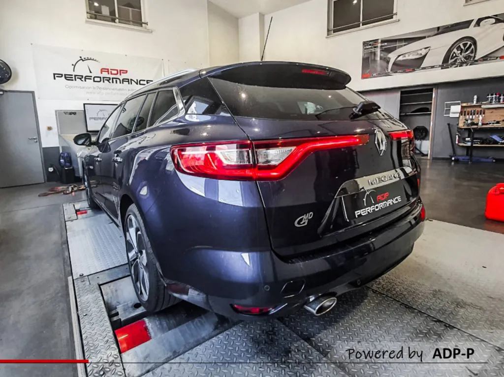 Reprogrammation moteur Conversion bio éthanol E85 RENAULT Megane 1.2 Tce 130 PS | ADP Performance Lançon de Provence