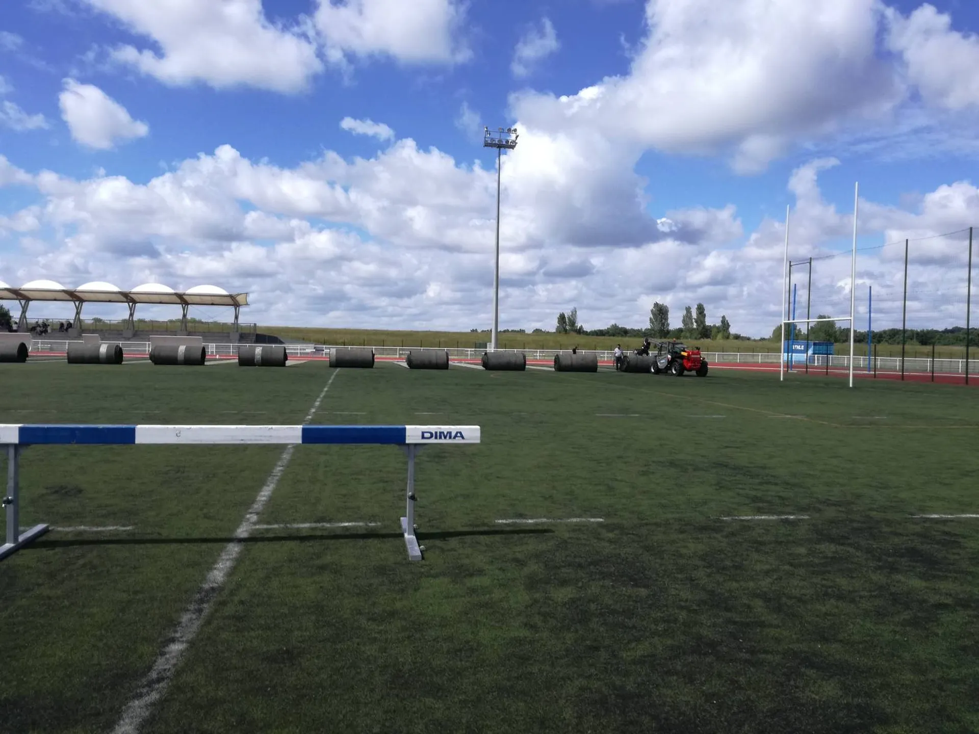 Remplacement de gazon synthétique SBR