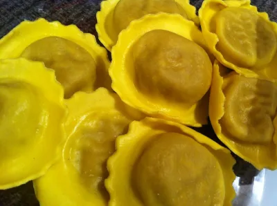 Ravioli Ricotta et cèpes