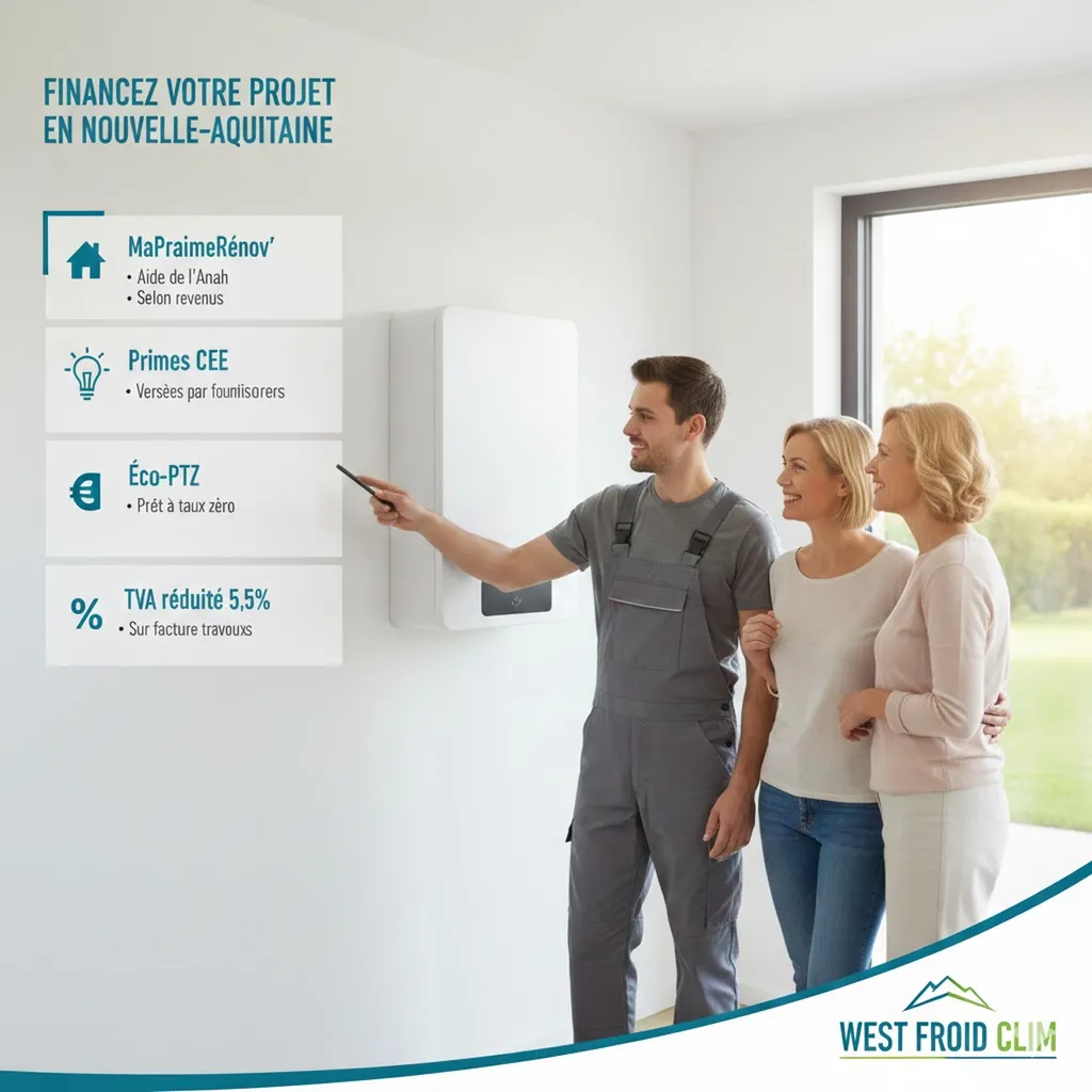 Quels sont les plafonds de revenus en Gironde pour cumuler MaPrimeRénov' et la prime CEE lors de l'installation d'un ballon thermodynamique ?