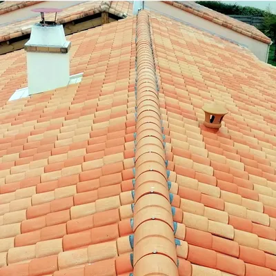 Entretien annuel d'une couverture en tuiles mécaniques & hydrofuge à Langon en Gironde par un couvreur qualifié