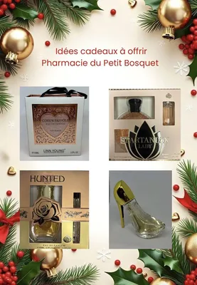 IDEES CADEAUX NOEL  PHARMACIE DU PETIT BOSQUET 
