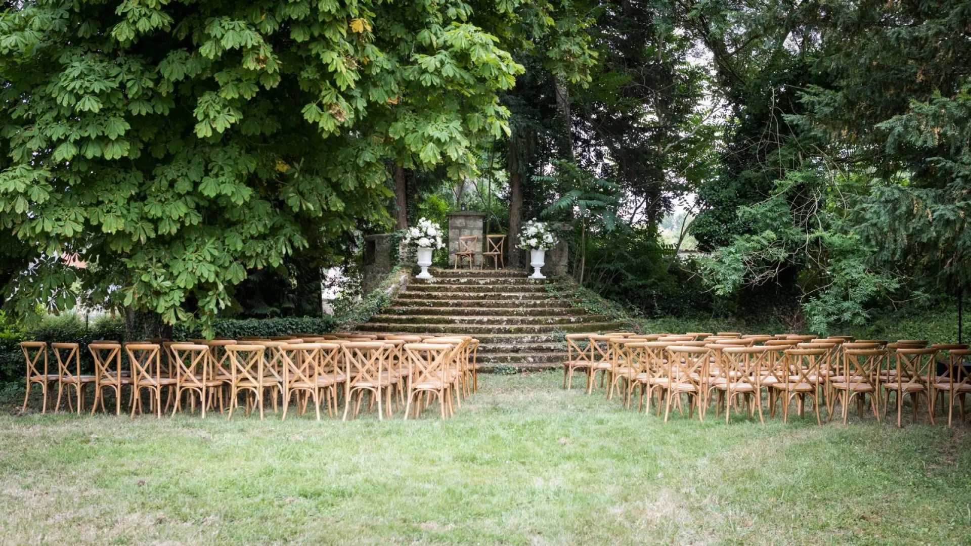 cérémonie de mariage champêtre