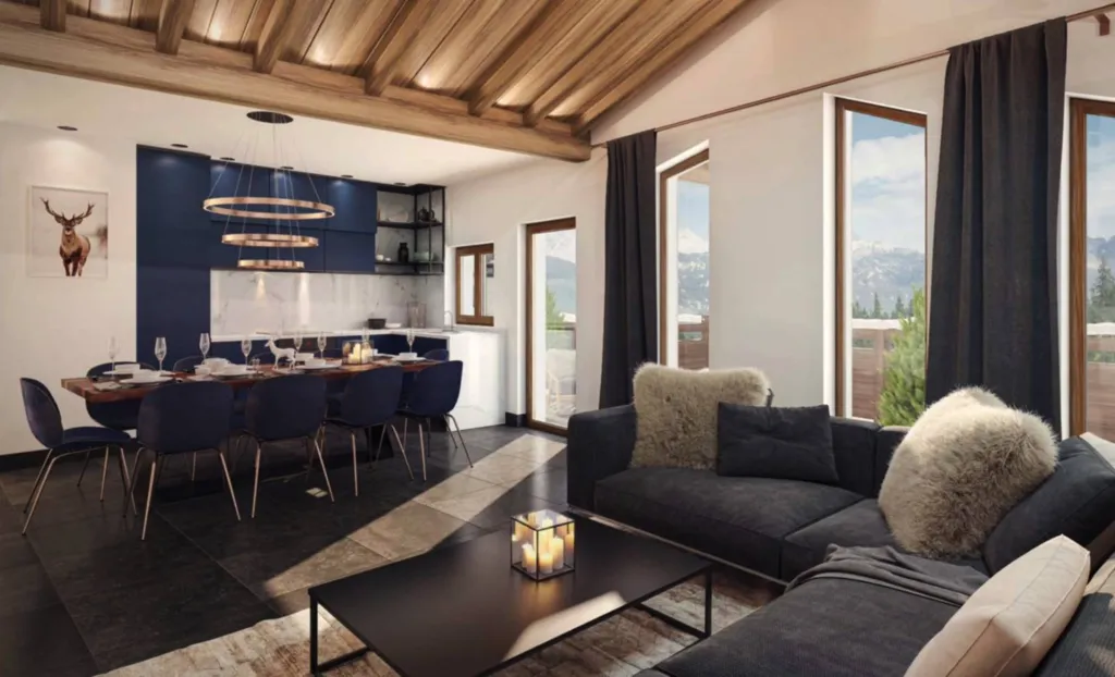 Résidence secondaire MIL 410 de 18 appartements du T2 au T5 aux pieds des pistes skiables à Pralognan-La-Vanoise (73)