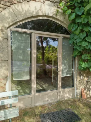 menuiserie cintre surbaissé 3 Baies Haute-Loire