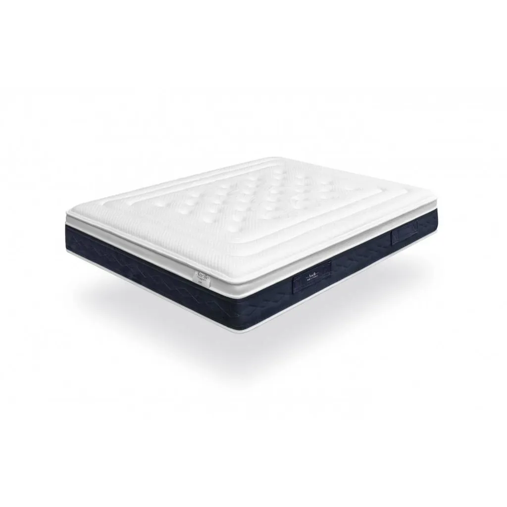 Vente d'un matelas ANELLE de différentes tailles, hybride, H 27cm, 1400 ressorts+ mémoire de forme, confort équilibré