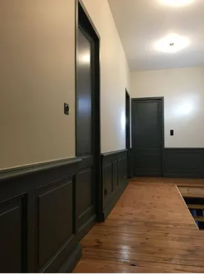 Soubassement traditionnels Gironde avec portes intérieures