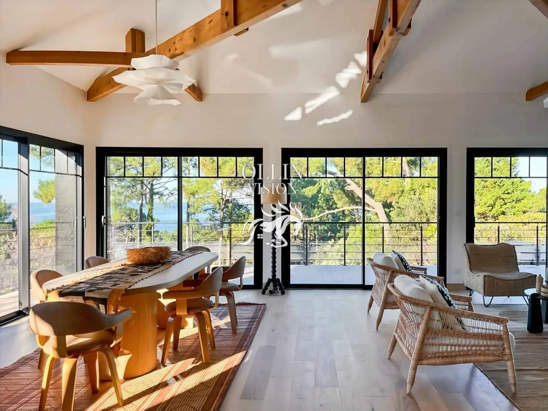 Villa vue imprenable sur le bassin d'Arcachon