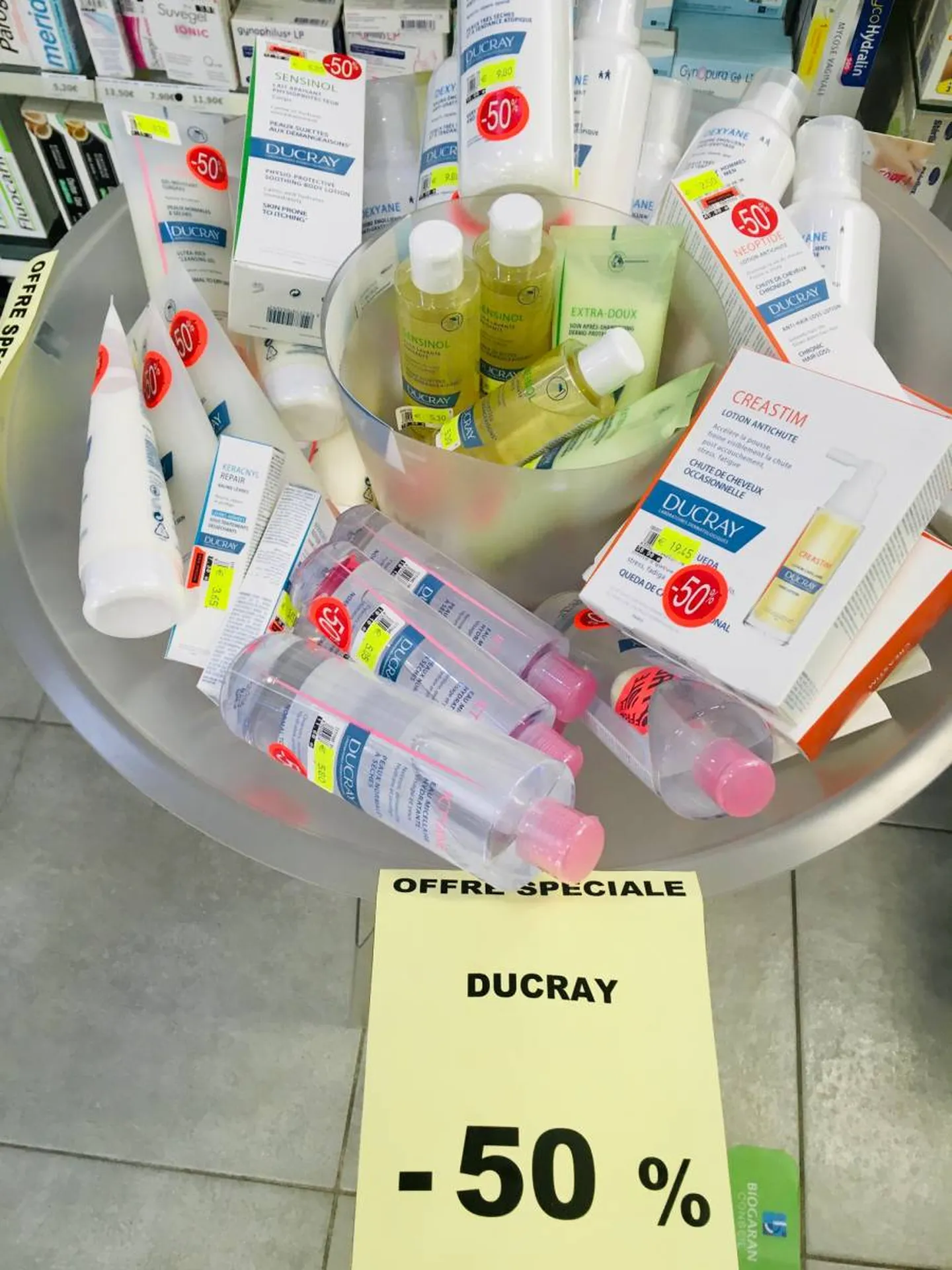 Promotion DUCRAY à marseille